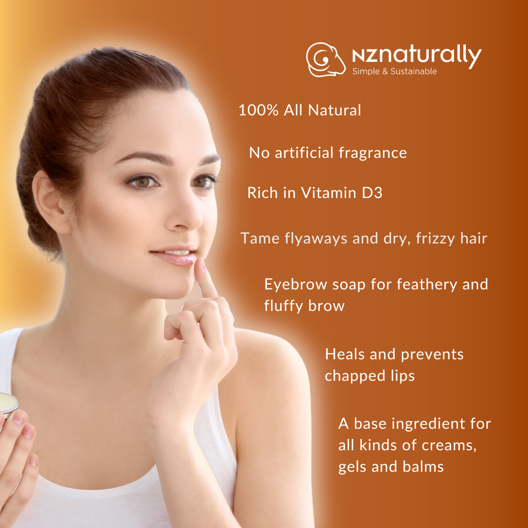 Pure New Zealand Lanolin - EP Grade, Jars (100g - 600g)