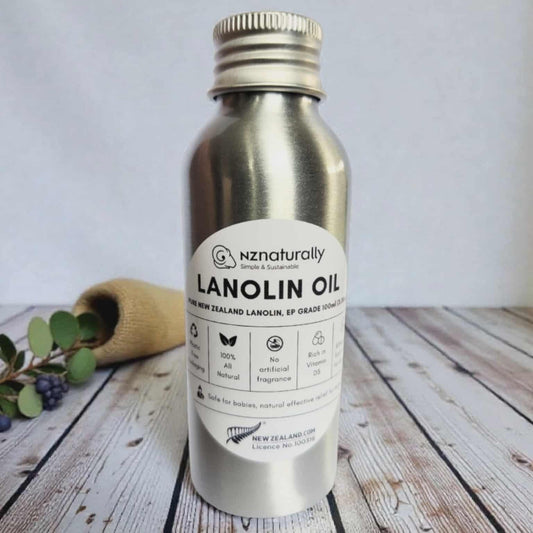 Pure NZ EP Grade Lanolin Oil (100ml - 400ml)