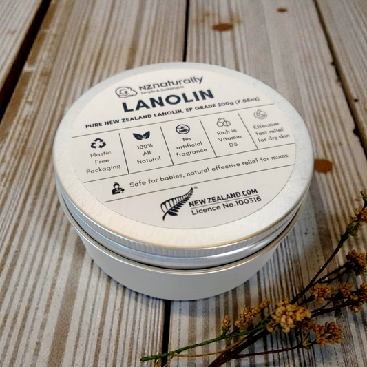 Pure New Zealand Lanolin - EP Grade, Jars (100g - 600g)