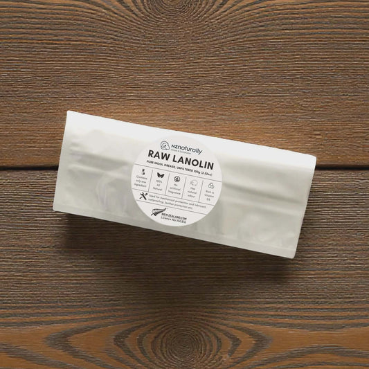 Pure New Zealand Lanolin - Raw, Sachets (100g - 400g)